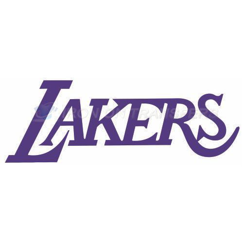 Los Angeles Lakers Iron-on Stickers (Heat Transfers)NO.1048